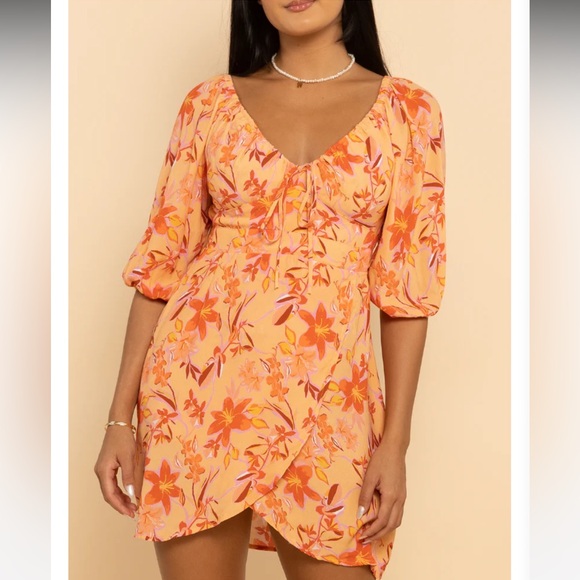 NWT Shore Brand dress S red - Picture 2 of 7